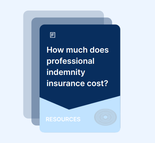 How much does professional indemnity insurance cost?